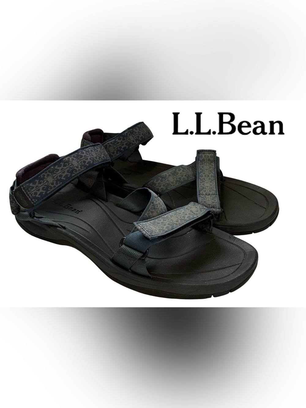 MEN’S L.L BEAN VELCRO SANDALS 9.5